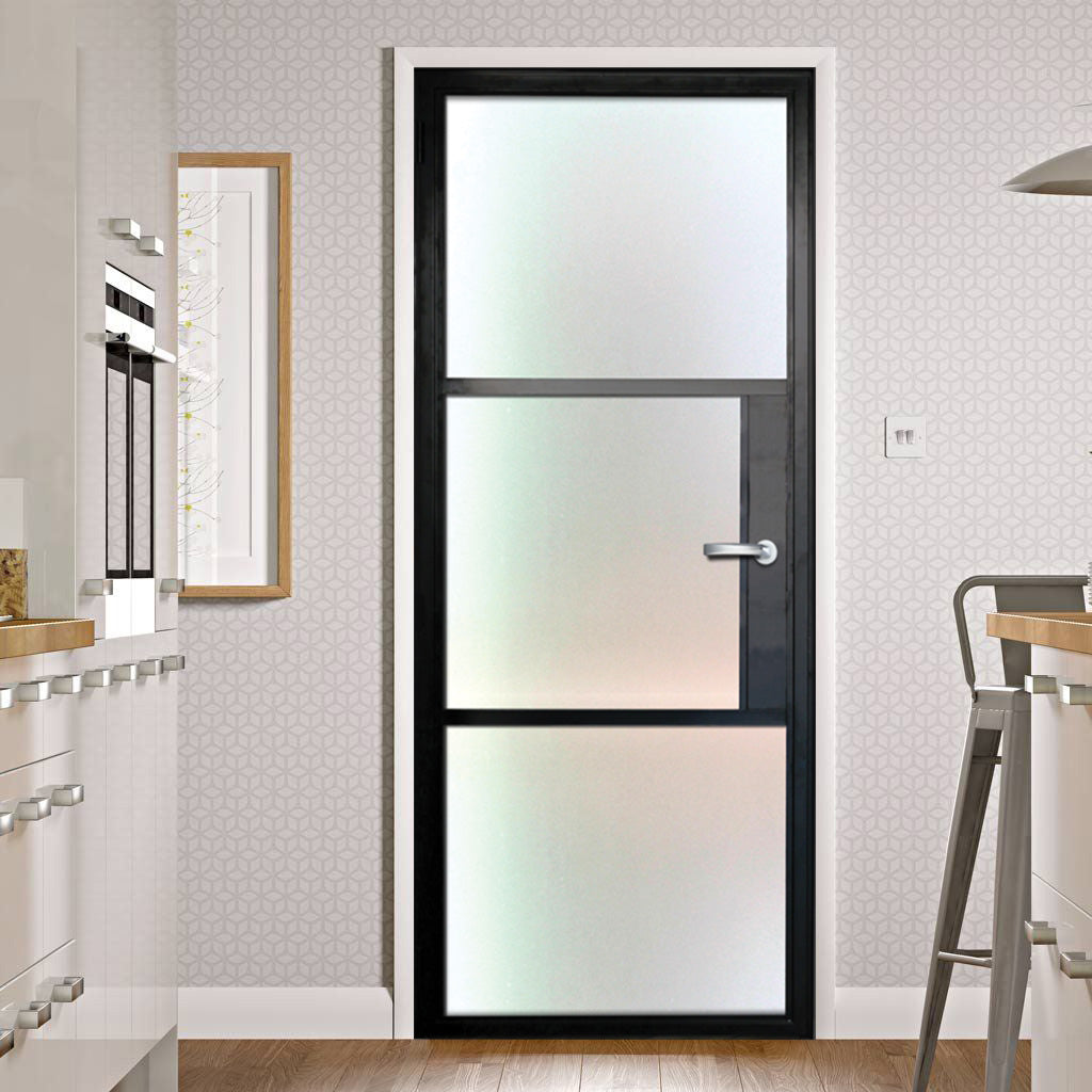 Glass panel on sale interior door